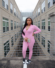 Load image into Gallery viewer, Adrianna Pink Jumpsuit