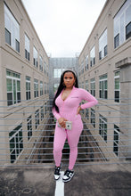 Load image into Gallery viewer, Adrianna Pink Jumpsuit