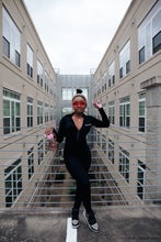 Load image into Gallery viewer, Adrianna Black Jumpsuit