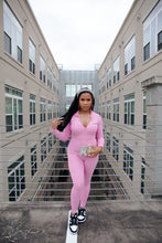 Load image into Gallery viewer, Adrianna Pink Jumpsuit