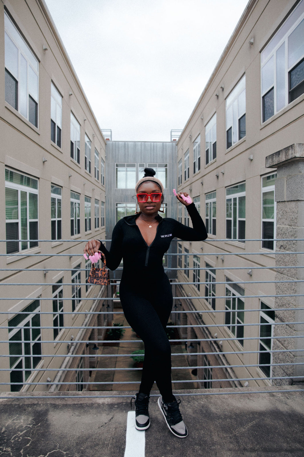 Adrianna Black Jumpsuit